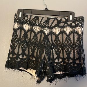 women’s small lacey shorts